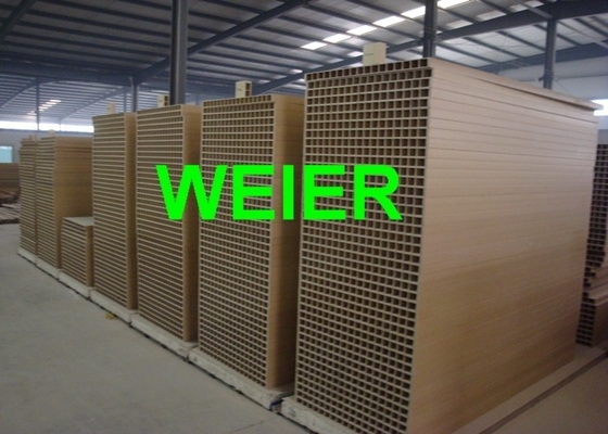 Chaîne de production en plastique en bois de panneau du composé WPC, certificat SJSZ-92/188 de la CE