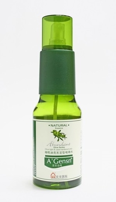 L'olive nourrissent et jugeant des cheveux liquides