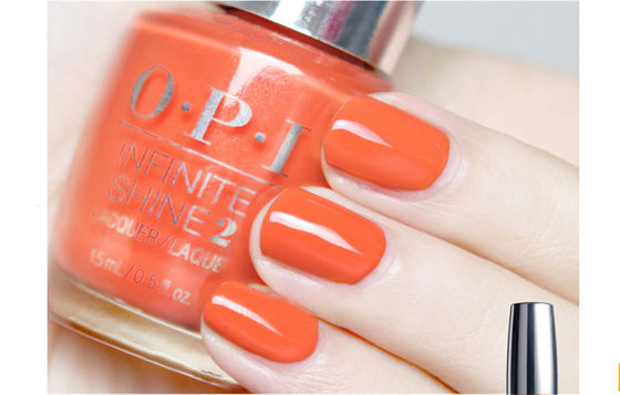 Le liquide de dames de marque d'OPI a adapté couleurs du vernis à ongles de longues dernières 15ml