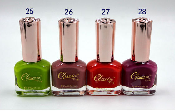 La marque de distributeur a adapté le vernis à ongles aux besoins du client, le vernis à ongles de gel de femmes 14ml