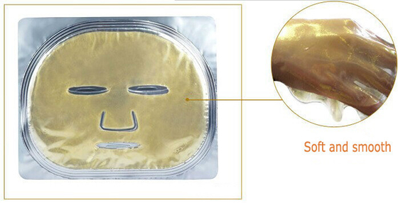 Masque facial de bio collagène d'or pour des soins de la peau hydratant, peau de éclairage
