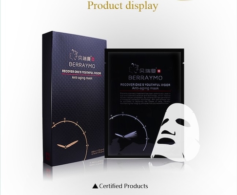 soin 100% facial de visage de masque de beauté de soin de Berraymo-peau de masque d'acide hyaluronique d'anti collagène anti-vieillissement chinois de ride