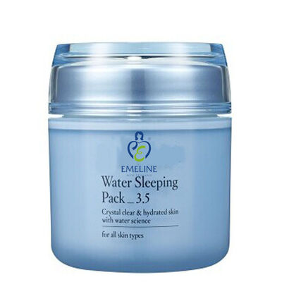 Masque facial de blanchiment hydraté clair comme de l'eau de roche de boue pour le nettoyage efficace