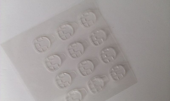 Étiquette transparente de colle pour le doigt, outil d'art d'ongle d'ABS/ANIMAL FAMILIER