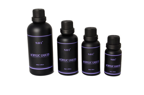 Liquide acrylique mauve-clair de clou de Navi 15ml 30ml 50ml 100ml pour le magasin de clou