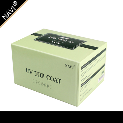 le gel UV d'art de l'ongle 8ml inodore imbibent outre d'UV, manteau de dessus de vernis à ongles