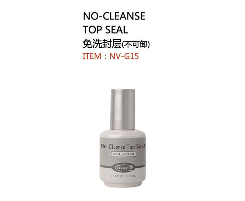 Clou de luxe manteau UV de dessus de clou de joint de 15 ml ultra avec la certification de MSDS