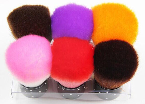 Les outils multi de brosse de nettoyage de clou de fibre de couleur pour le clou UV de gel/art époussettent le décapant