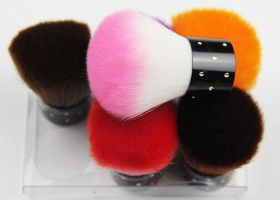 Les outils multi de brosse de nettoyage de clou de fibre de couleur pour le clou UV de gel/art époussettent le décapant
