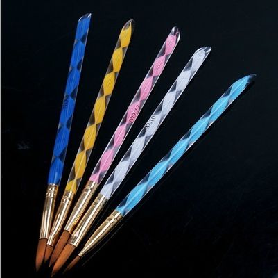 l'art à la maison à extrémité élevé professionnel de clou balaye des bouts de cuticle réglés