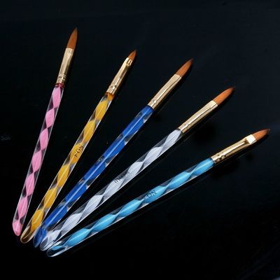 l'art à la maison à extrémité élevé professionnel de clou balaye des bouts de cuticle réglés
