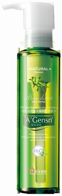 Toner en cristal profondément tendre d'olive